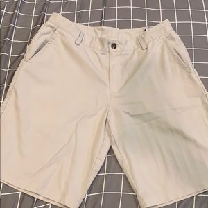 Adidas 3 Stripe Khaki Shorts